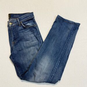 7 For All Mankind Slim Fit Blue Jeans